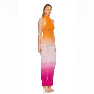 Isano Ombre Maxi Knit Dress in Hot Pink & Orange
Lovers and Friends